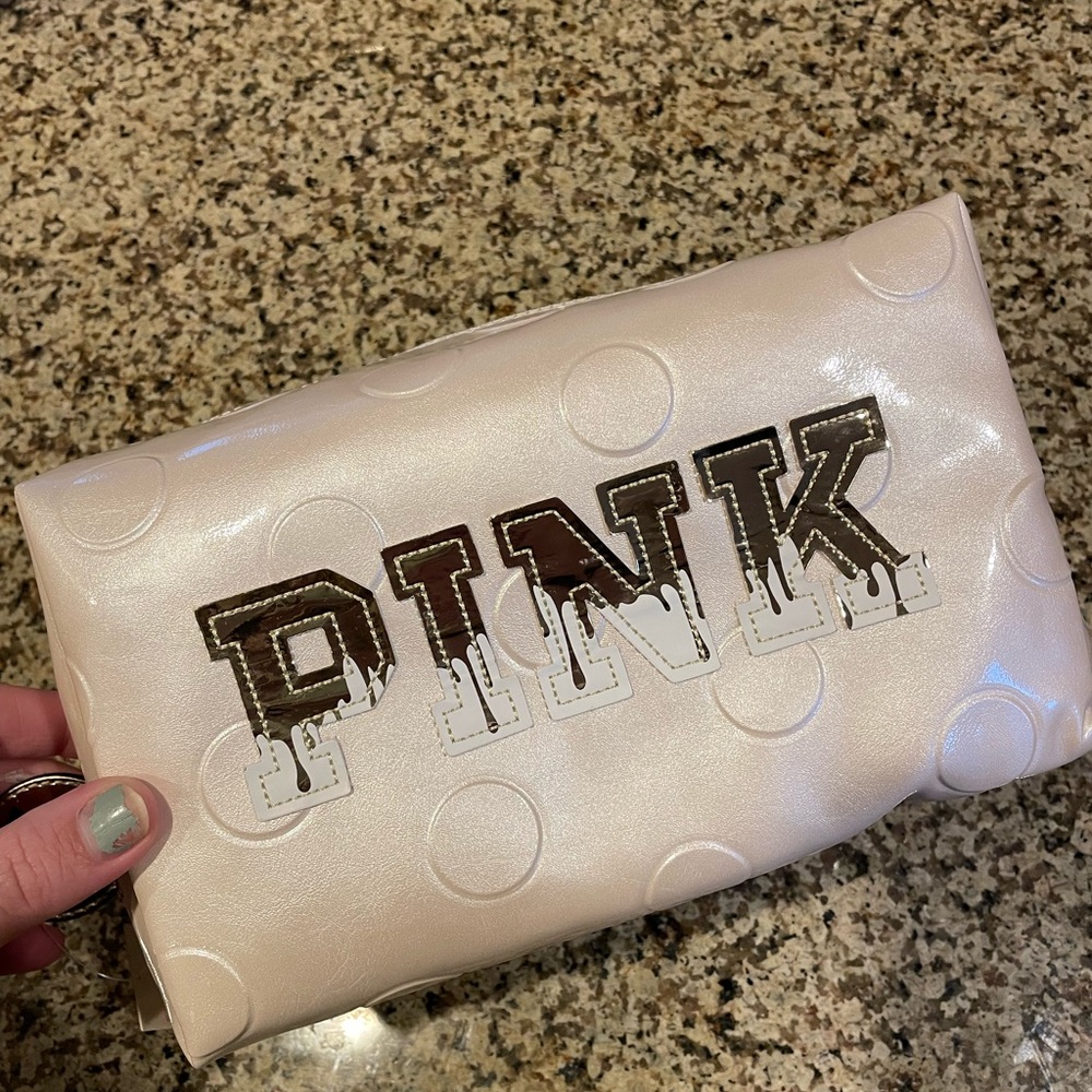 Victorias Secret PINK cosmetic bag. Brand new with tags
